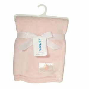 2024 Carter's Home Grown With Love Pink Security Lovey Blanket 30" X 40" New